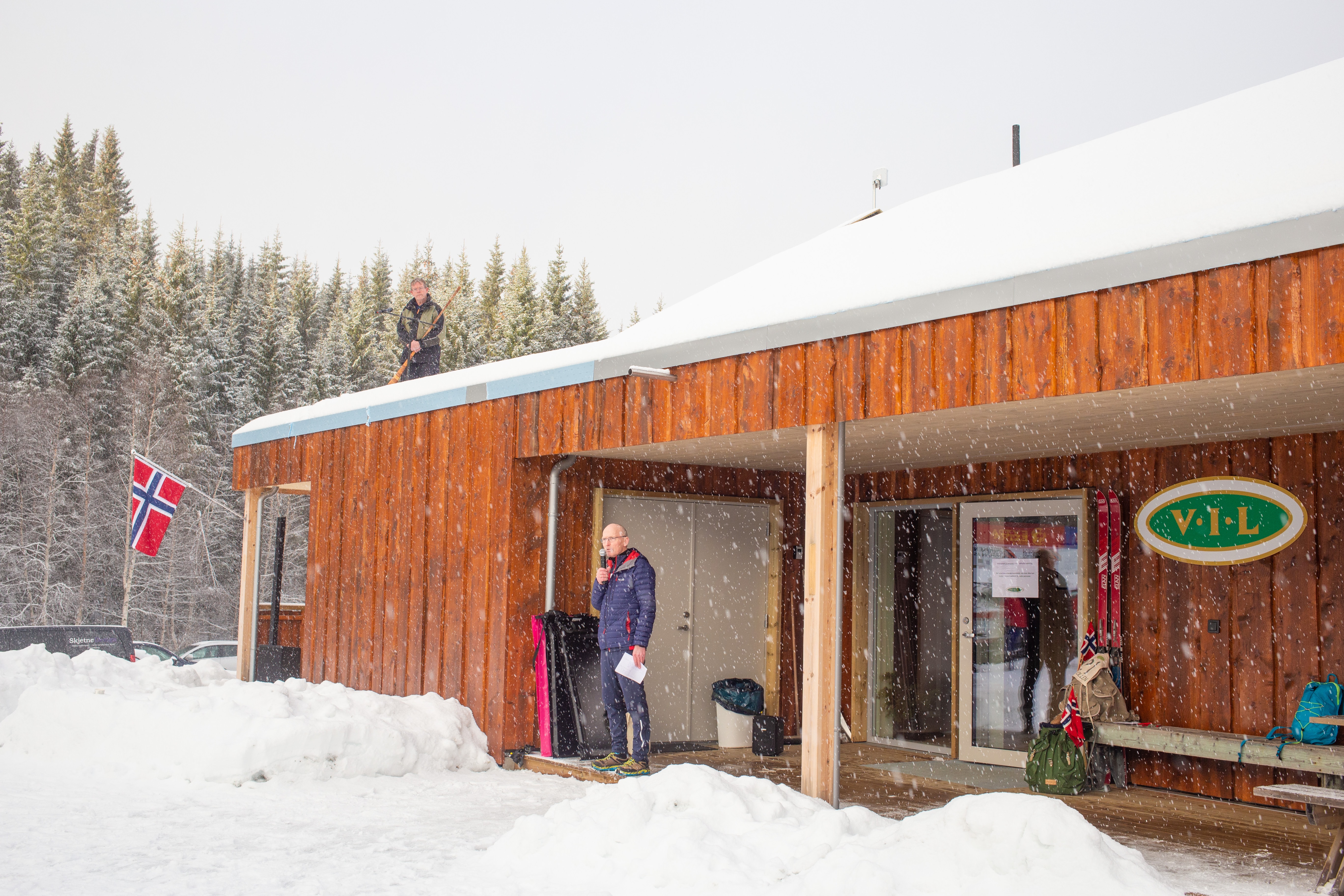 Offsiell åpning av ny lagshytte 30.01.22